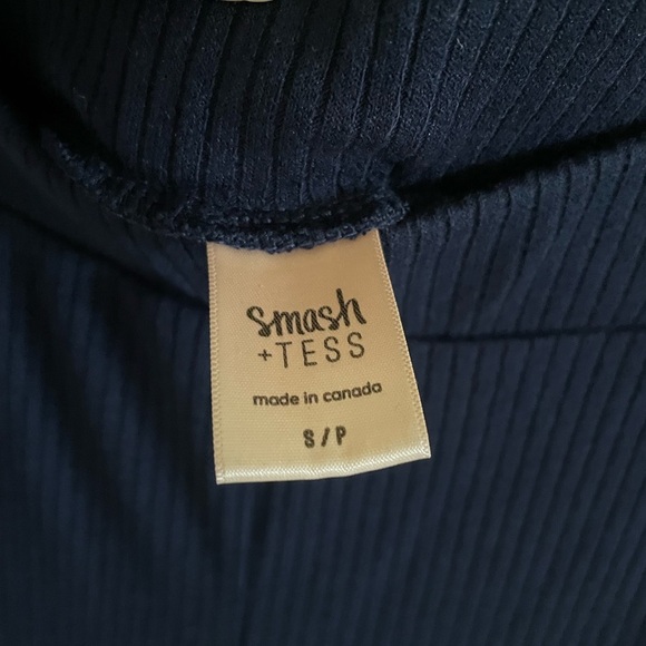 Smash + Tess Audrey Pant Wide Legged Ribbed Trouser Size Small - Picture 5 of 7